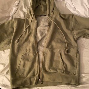 Brandy Melville Green Hoodie